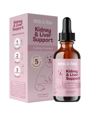 Gotas de Cardo Lechoso Fifth & Fido 59 ml - Suplemento Hepático