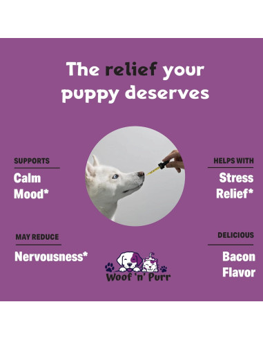 Tintura de Raíz de Valeriana para Perros Woof 'n' Purr 30 ml