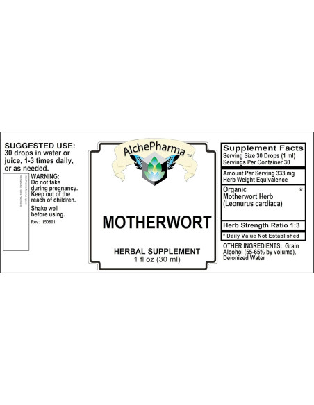 Tintura de Madre Selva Orgánica AlchePharma 29.57 ml