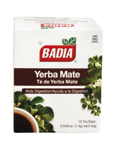 Bolsitas de Té de Yerba Mate Badia - 10 Unidades