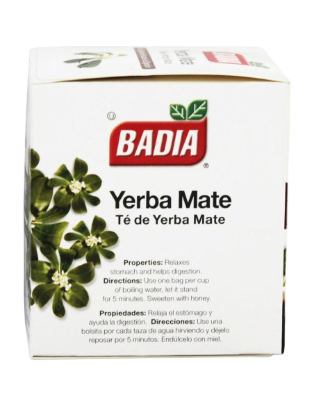 Bolsitas de Té de Yerba Mate Badia - 10 Unidades