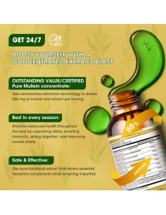 Extracto de Hoja de Mullein GREENPEOPLE 59 ml Sin Alcohol 2