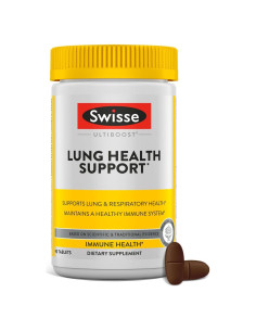 Suplemento de Limpieza de Pulmones Swisse 90 Tabletas