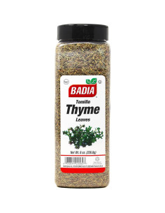 Hojas de Tomillo Secas Badia 227 g - Libre de Gluten 2