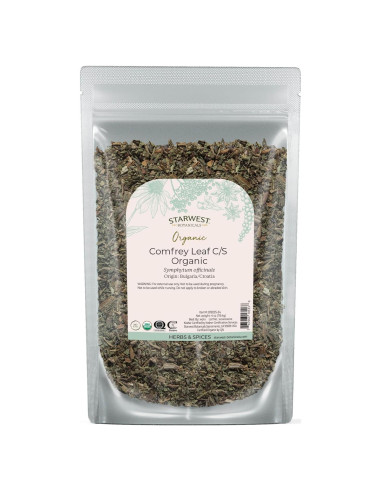 Hoja de Consuelda Secas Orgánica Starwest Botanicals 113 g