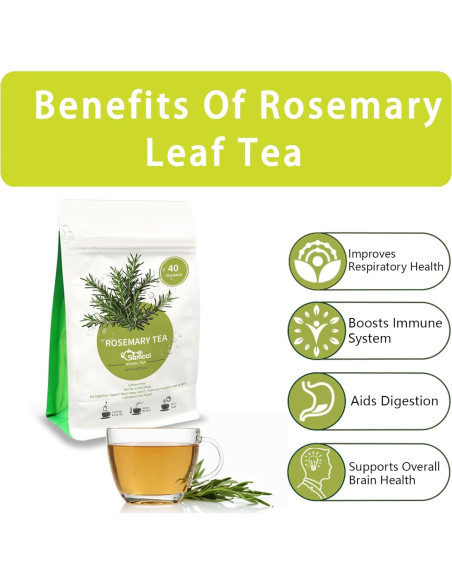 Té de Romero Samcci - 40 Bolsitas de 1.5g - Sin Cafeína Té de Romero Samcci - 40 Bolsitas de 1.5g - Sin Cafeína