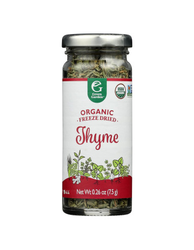 Timo Orgánico Liofilizado Green Garden - 7.39 g Sin Gluten