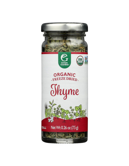 Timo Orgánico Liofilizado Green Garden - 7.39 g Sin Gluten