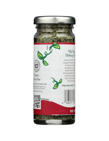 Timo Orgánico Liofilizado Green Garden - 7.39 g Sin Gluten