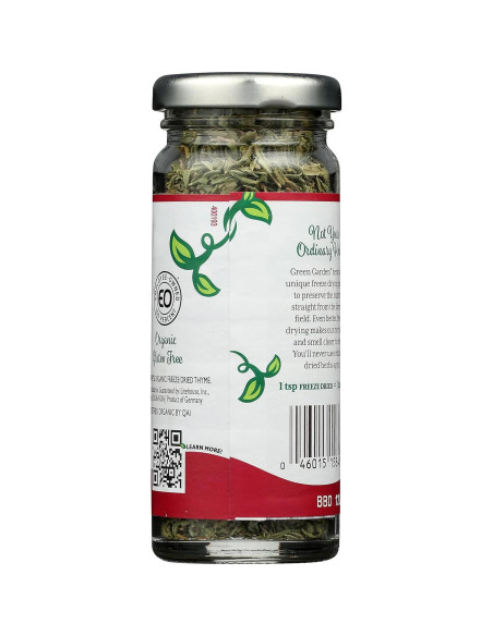 Timo Orgánico Liofilizado Green Garden - 7.39 g Sin Gluten