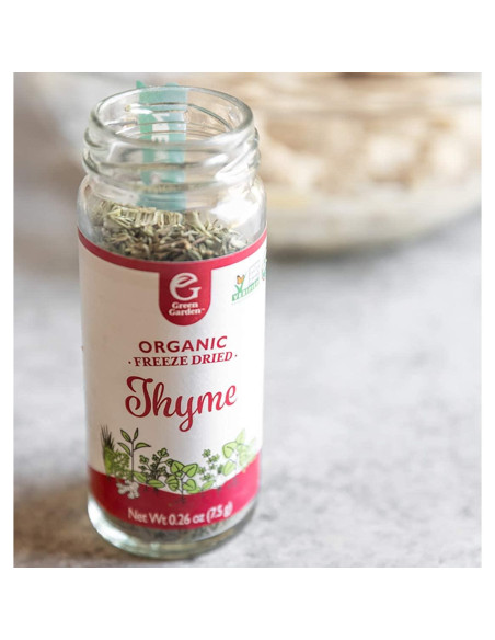 Timo Orgánico Liofilizado Green Garden - 7.39 g Sin Gluten