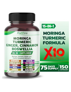 Suplemento de Moringa PeakPury 150 Cápsulas - Bienestar Articular