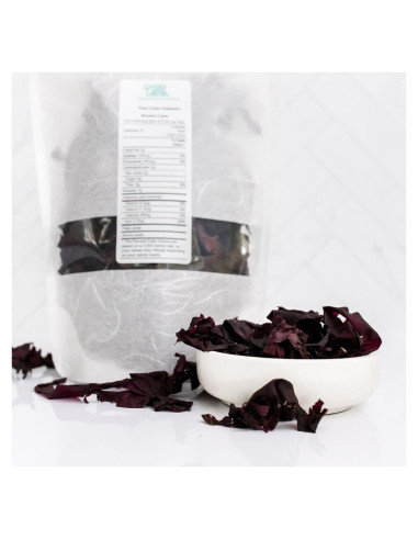 Alga Dulse Hoja Entera Cruda 227 g - Seaweed Kings - 100% Pura