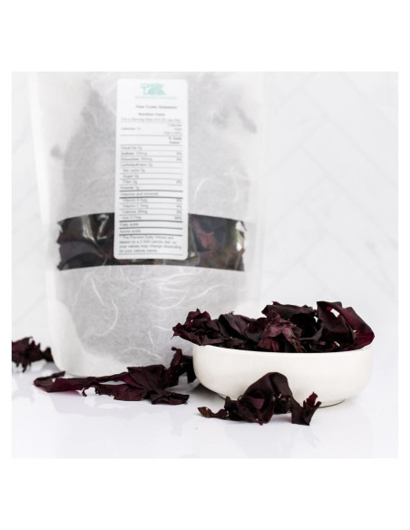 Alga Dulse Hoja Entera Cruda 227 g - Seaweed Kings - 100% Pura