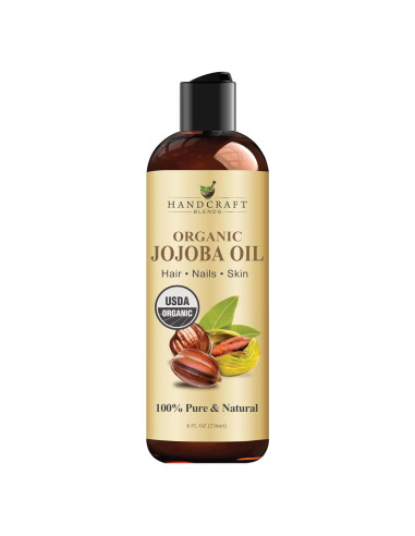 Aceite de Jojoba Orgánico USDA Handcraft Blends 236 ml - Puro y Natural
