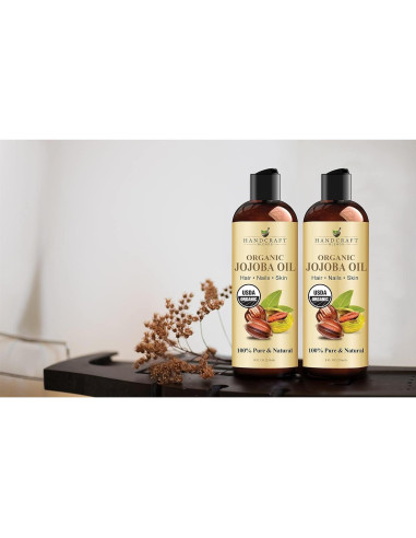 Aceite de Jojoba Orgánico USDA Handcraft Blends 236 ml - Puro y Natural