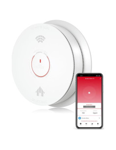 Detector de Humo y Monóxido de Carbono SITERWELL GS886W WiFi 2.4GHz