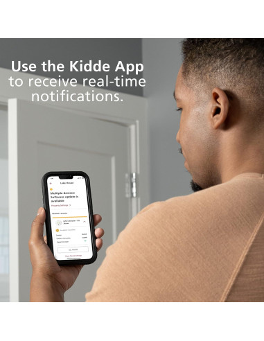 Detector de Fugas de Agua Kidde 60WLDR-W WiFi con Alarma