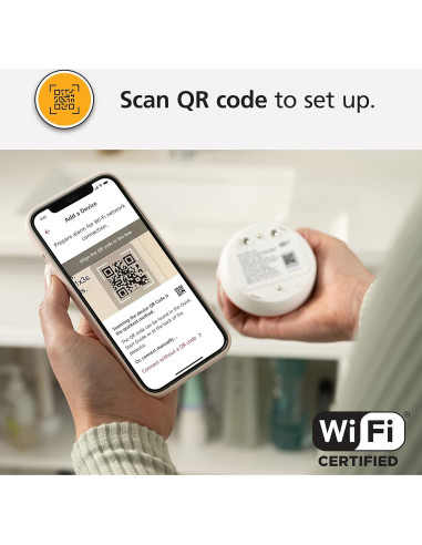 Detector de Fugas de Agua Kidde 60WLDR-W WiFi con Alarma