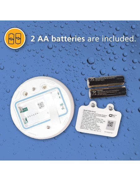 Detector de Fugas de Agua Kidde 60WLDR-W WiFi con Alarma