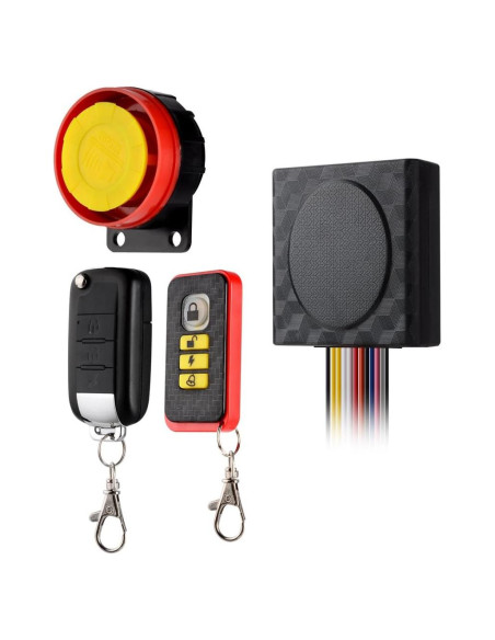 Kit de Seguridad para Motocicleta BlueFire con Alarma 125dB