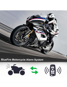 Kit de Seguridad para Motocicleta BlueFire con Alarma 125dB 2