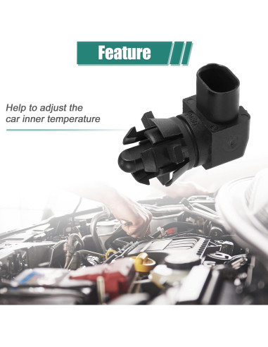 Sensor de Temperatura del Aire X AUTOHAUX 13583411 para Chevy/GMC