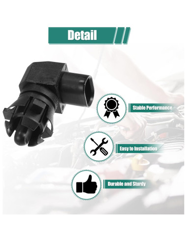 Sensor de Temperatura del Aire X AUTOHAUX 13583411 para Chevy/GMC