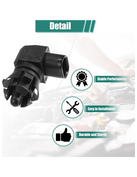 Sensor de Temperatura del Aire X AUTOHAUX 13583411 para Chevy/GMC