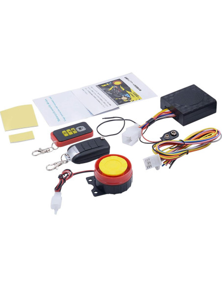 Kit de Seguridad para Motocicleta BlueFire con Alarma 125dB