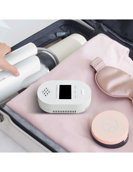 Detector de Monóxido de Carbono y Gas 4-en-1 FDUIOSPF