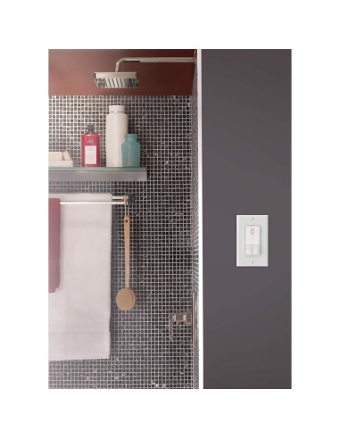 Control de Pared Broan-NuTone MS100WR con Sensor de Movimiento