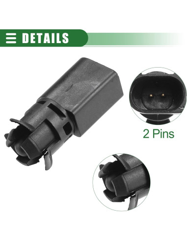 Sensor de Temperatura del Aire Motoforti 1J0919379A para VW Golf/Polo/Passat