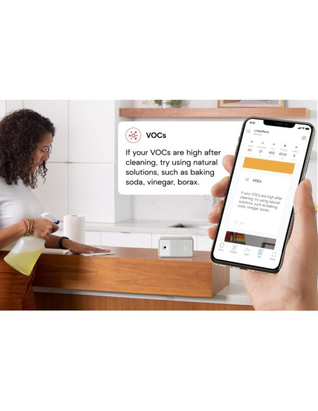 Monitor de Calidad del Aire Interior Awair Element - 200W