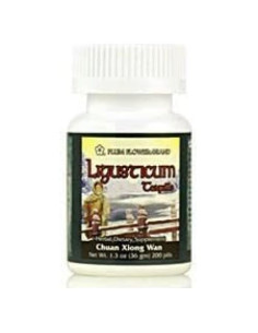 Píldoras de Ligusticum Chuan Xiong Wan - 200 unidades - Flor de Ciruelo