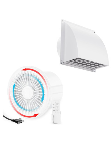 Kit de Ventilación HG Power 15 cm con Control Remoto y Cubierta