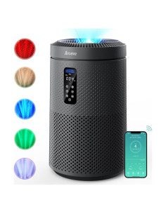 Purificador de Aire AROEVE MK09W con Proyector de Estrellas