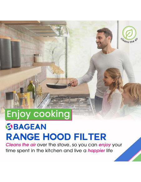 Filtro de Ventilación Bagean BP29 10.5" x 8.75" (2-Pack)