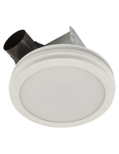 Ventilador de Baño Broan-NuTone AER80LWH 80 CFM LED Blanco