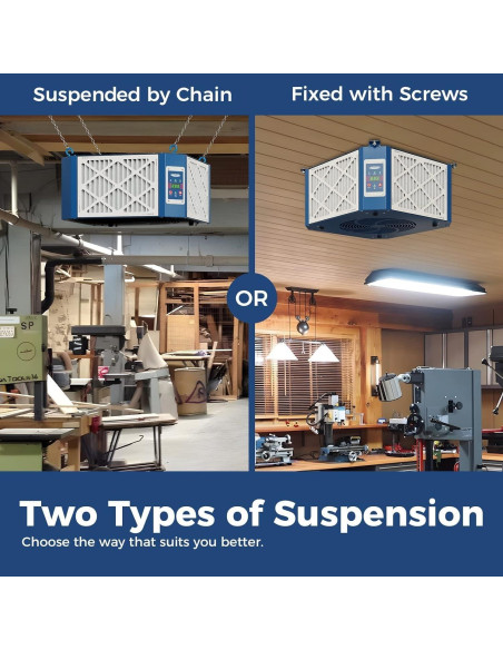 Sistema de Filtración de Aire AlorAir PureCare 1350IG 360 Sistema de Filtración de Aire AlorAir PureCare 1350IG 360