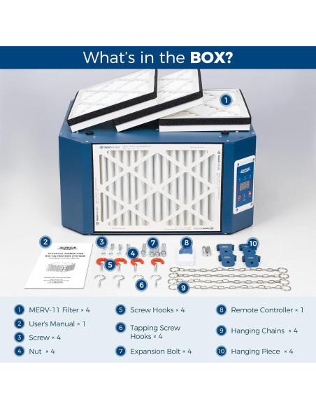 Sistema de Filtración de Aire AlorAir PureCare 1350IG 360 Sistema de Filtración de Aire AlorAir PureCare 1350IG 360