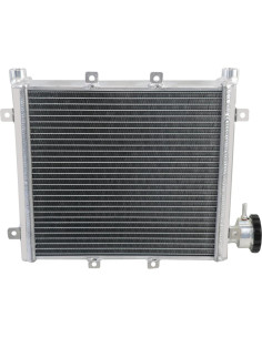 Radiador de Aluminio YoApoio 3 Filas 30.48x29.21 cm para Autos 2