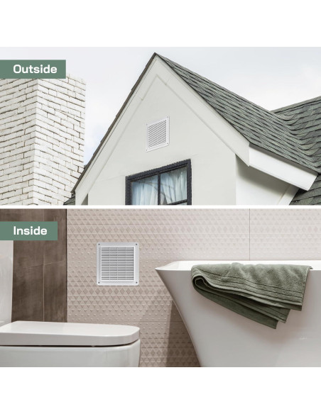 Cubierta de Ventilación de Aire de Retorno Vent Systems 25.5cm