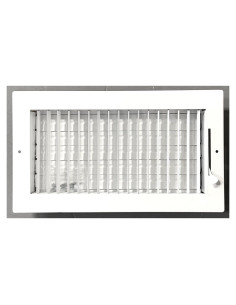 Registro de Ventilación Ajustable Kumpel 12x6 Pared Techo