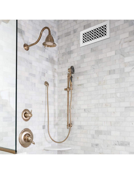 Cubierta de Ventilación SABA Home Decor 15.24x25.4 cm Blanco Cubierta de Ventilación SABA Home Decor 15.24x25.4 cm Blanco