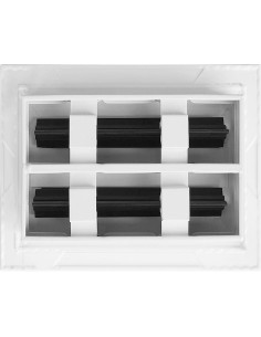 Cubierta de Ventilación de Aire 6x4 Texas Buildmart Blanca 2