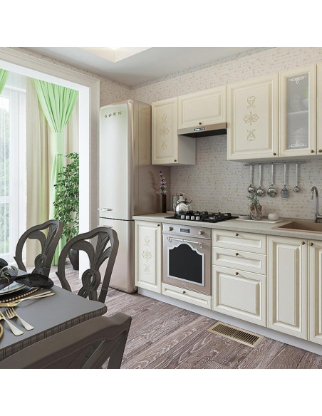 Cubiertas de Ventilación de Piso Sumnacon Metal 4x30 cm 3 Pzas