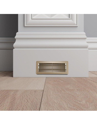 Cubiertas de Ventilación de Piso Sumnacon Metal 4x30 cm 3 Pzas