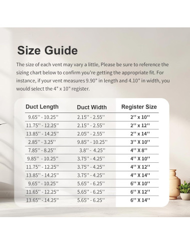 Registro de Piso 6x10 VE NI SCC - Cubiertas Ventilación Metal Blanco