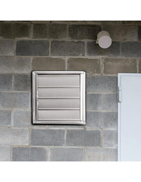 Cubierta de Ventilación Exterior Yopay 6 Pulgadas Acero Inoxidable